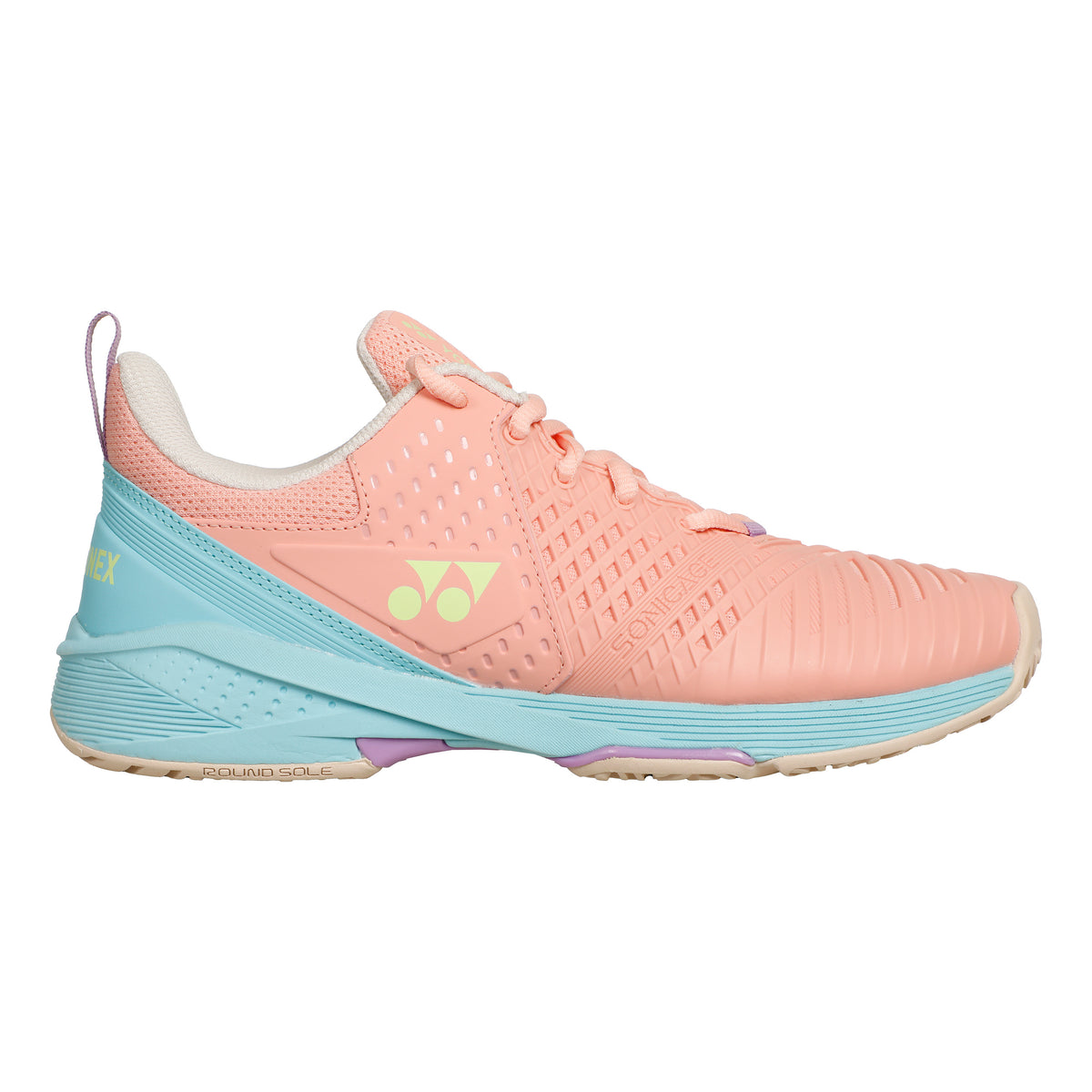 Yonex Sonicage 3 Scarpa per terra rossa Donna - corallo, turchese