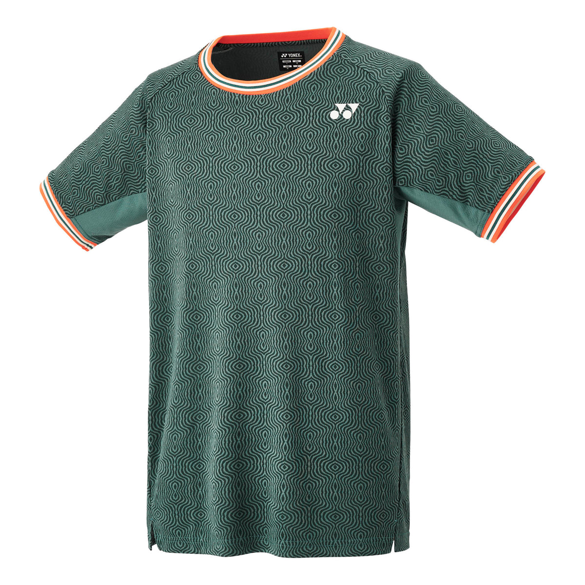 Yonex Crew Neck T-shirt Hommes - vert olive,