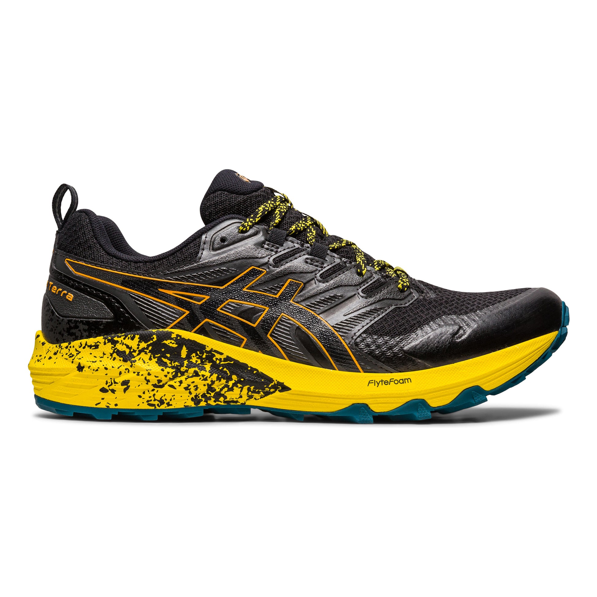 ASICS Gel-Trabuco Terra Scarpa da trail Uomini - nero, giallo