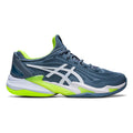 Court FF 3 Chaussure terre battue Hommes - bleu, vert fluo
