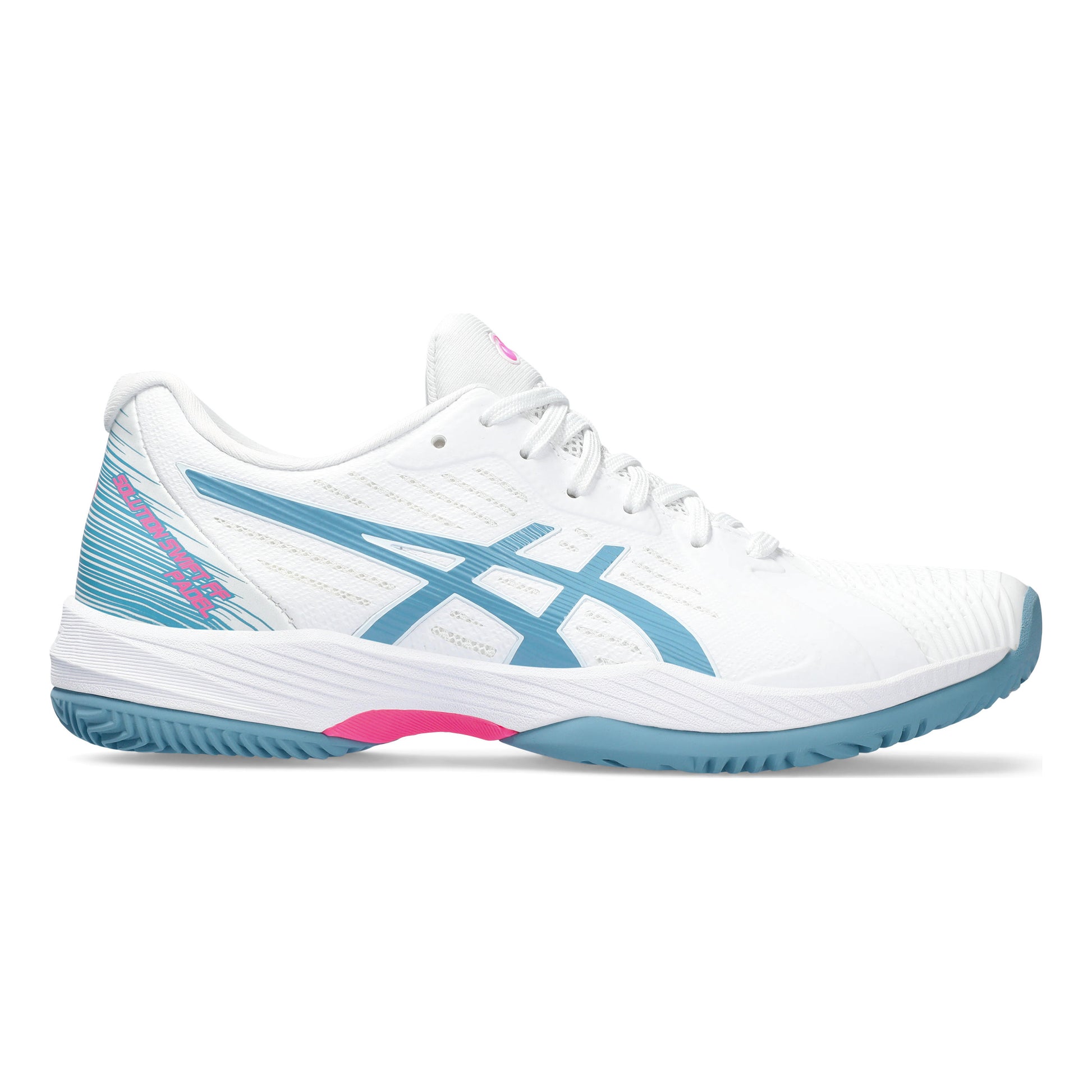 ASICS Solution Swift FF Scarpa da padel Donna - bianco, grigio-blu