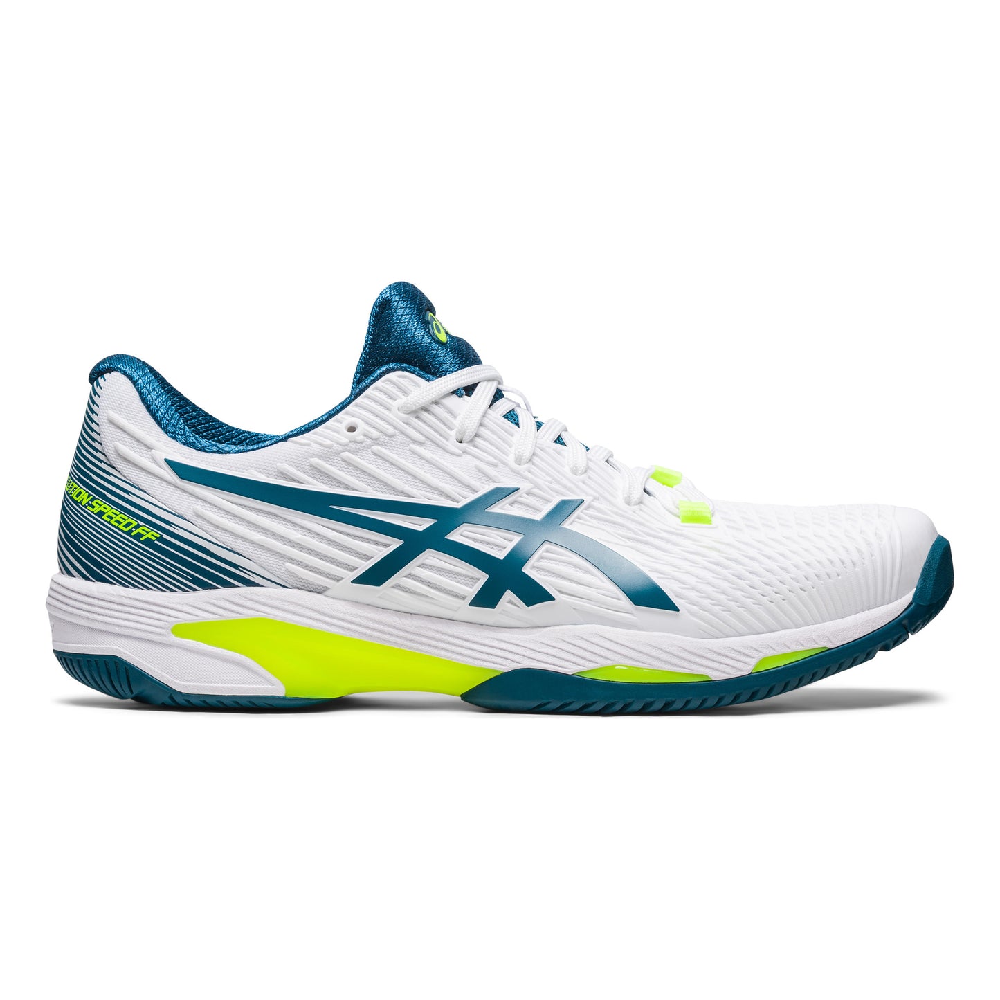 ASICS Solution Speed FF 2 Scarpa per tutte le superfici Uomini - bianco, color petrolio