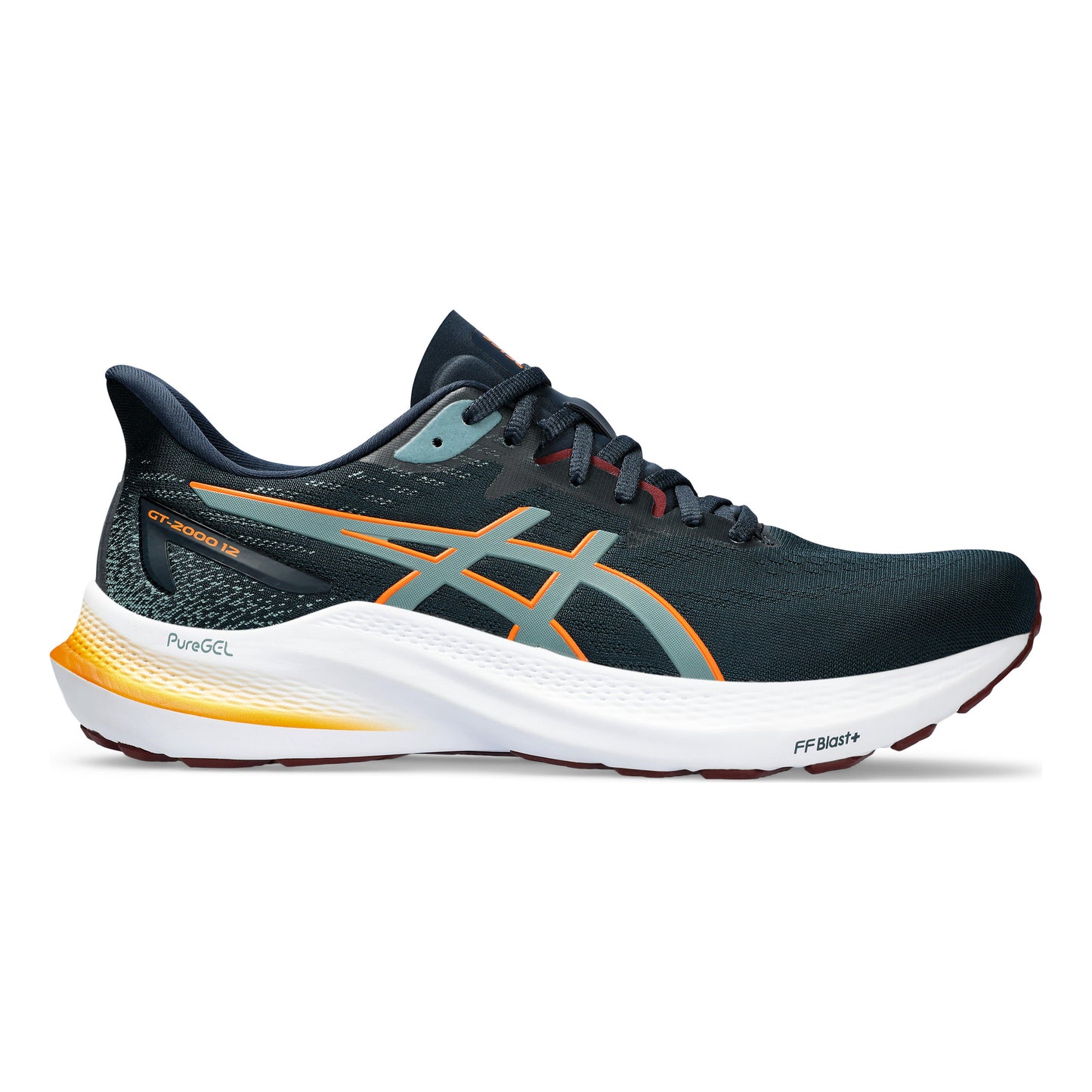 ASICS GT-2000 12 Stabilitätsschuh Herren - petrol, orange