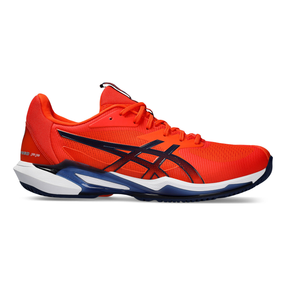 ASICS Solution Speed FF 3 Allcourtschuh Herren - orange, dunkelblau