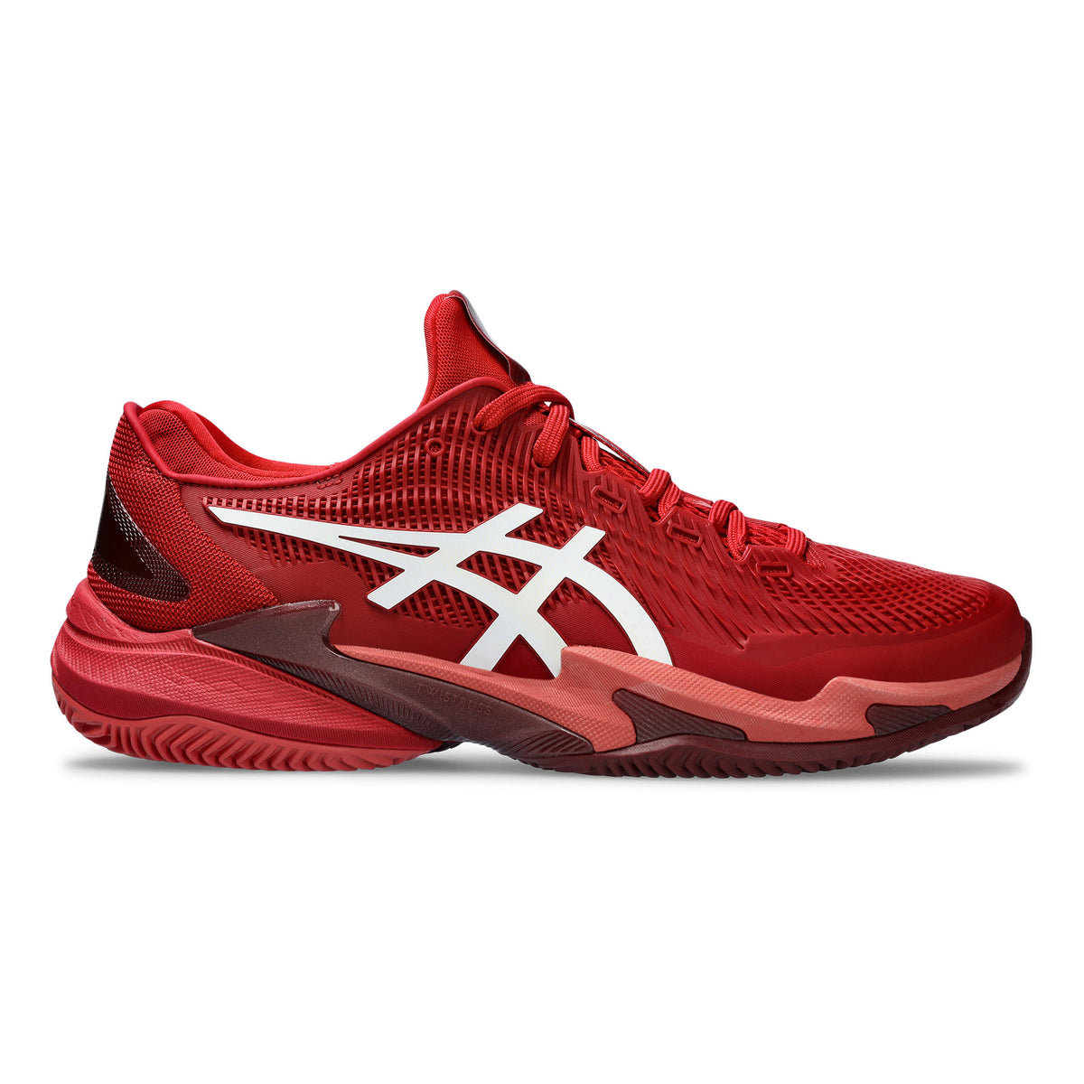 ASICS Court FF 3 Novak Chaussure terre battue Hommes - rouge