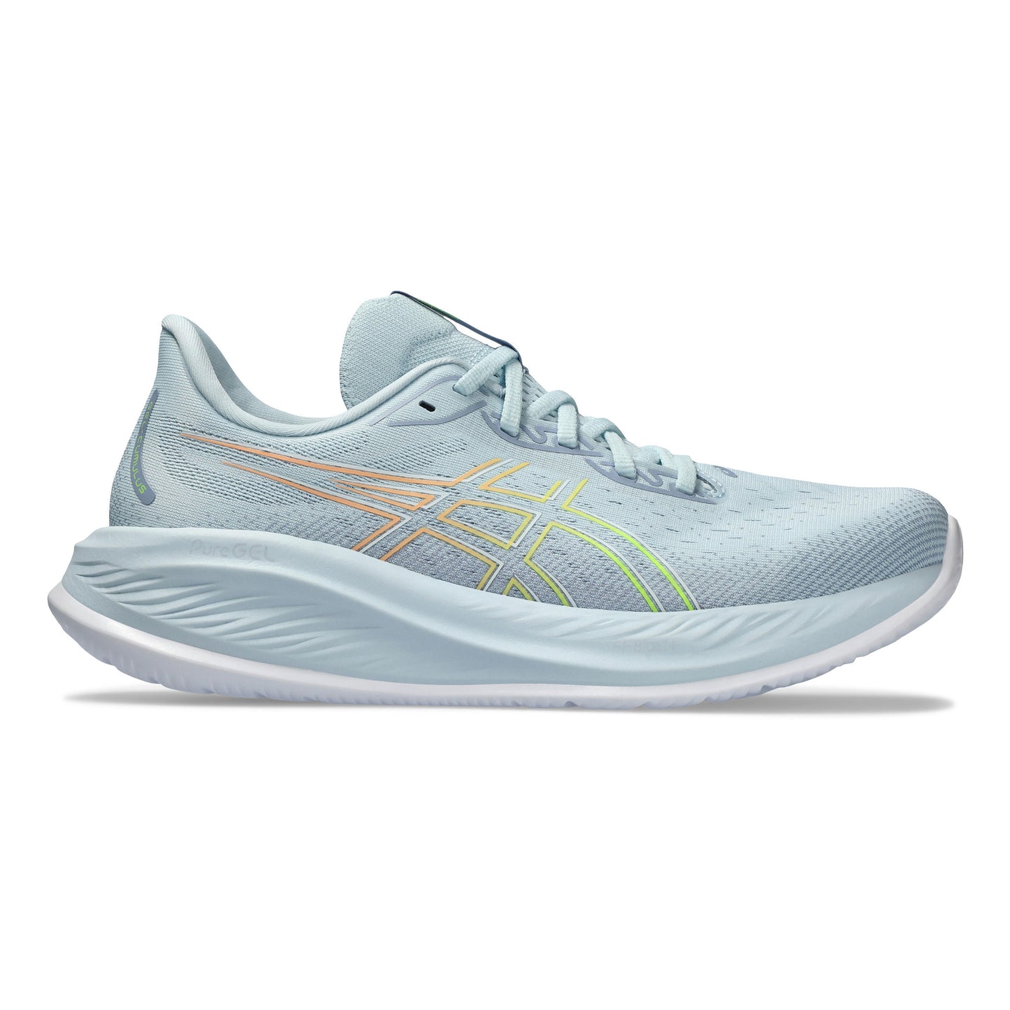 ASICS Gel-Cumulus 26 Chaussure de running sans stabilisateurs Hommes - gris, jaune