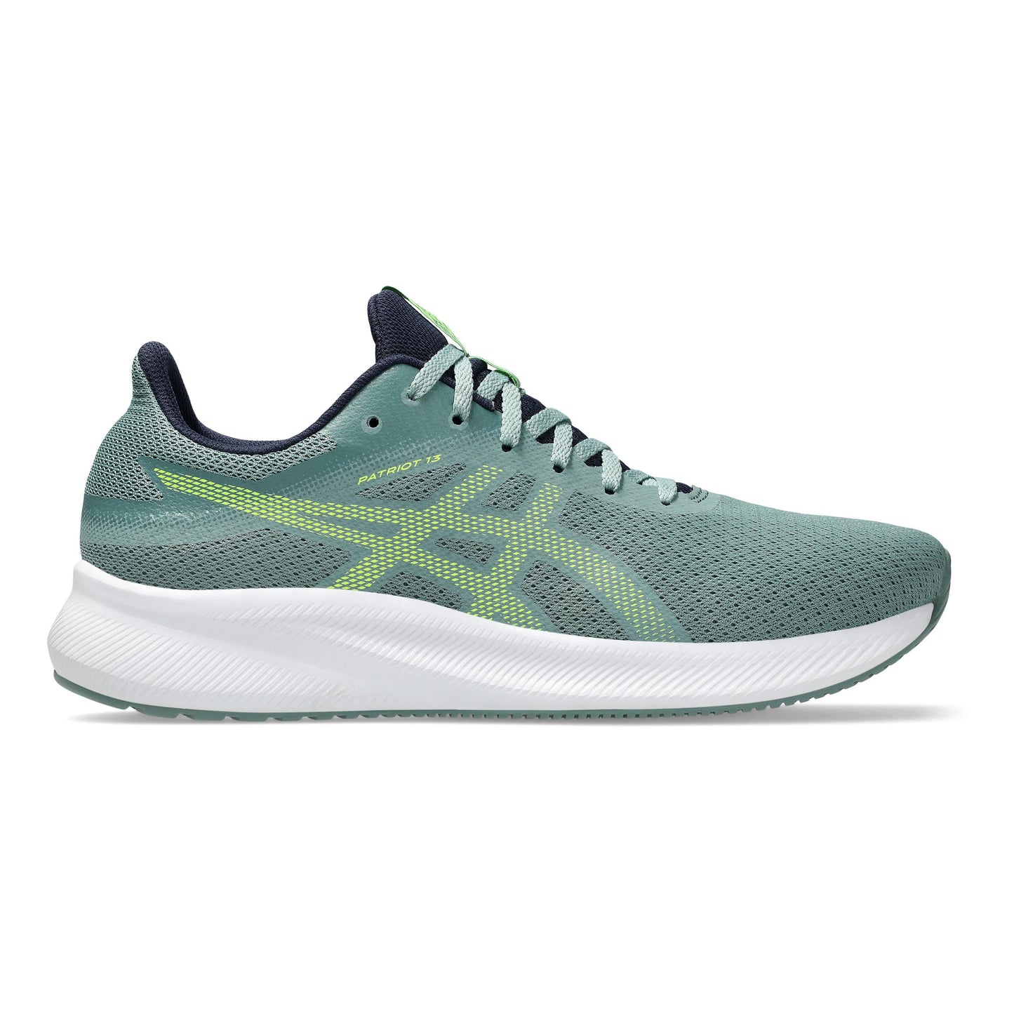 ASICS Patriot 13 Scarpe neutrali Uomini - grigio, verde
