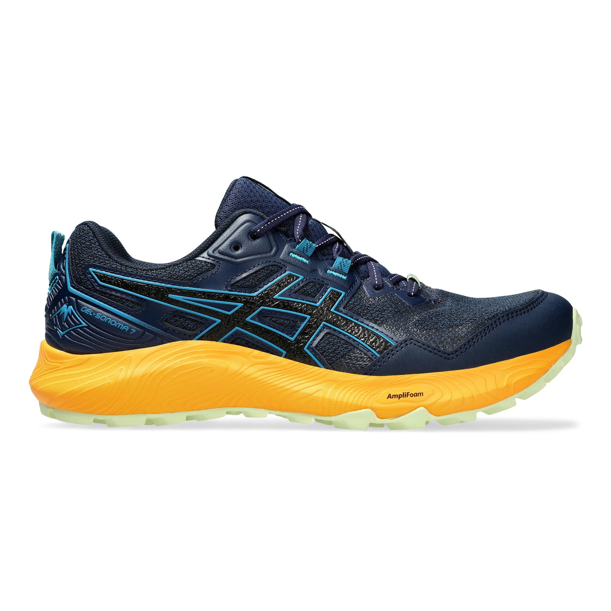 ASICS Gel-Sonoma 7 Scarpa da trail Uomini - blu scuro, nero