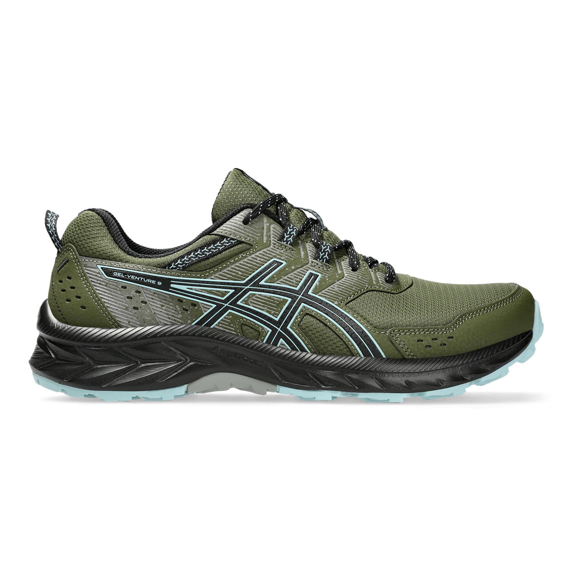 ASICS Gel-Venture 9 Scarpa da trail Uomini - oliva, blu scuro