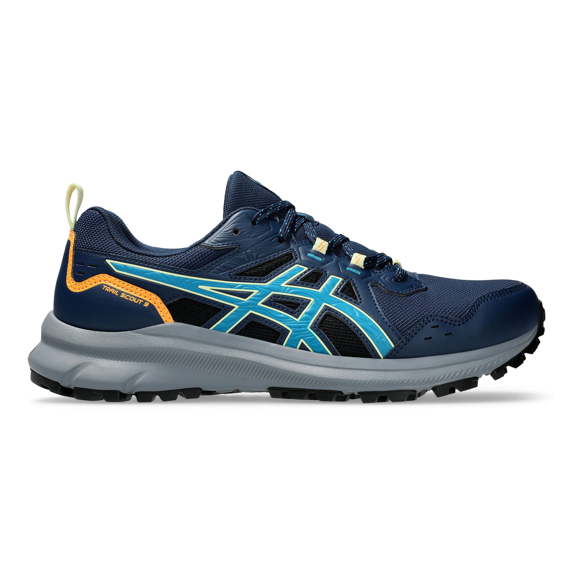 ASICS Trail Scout 3 Trailschuh Herren - dunkelblau, hellblau