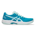 Gel-Game 9 Scarpa per terra rossa Donna - blu, bianco