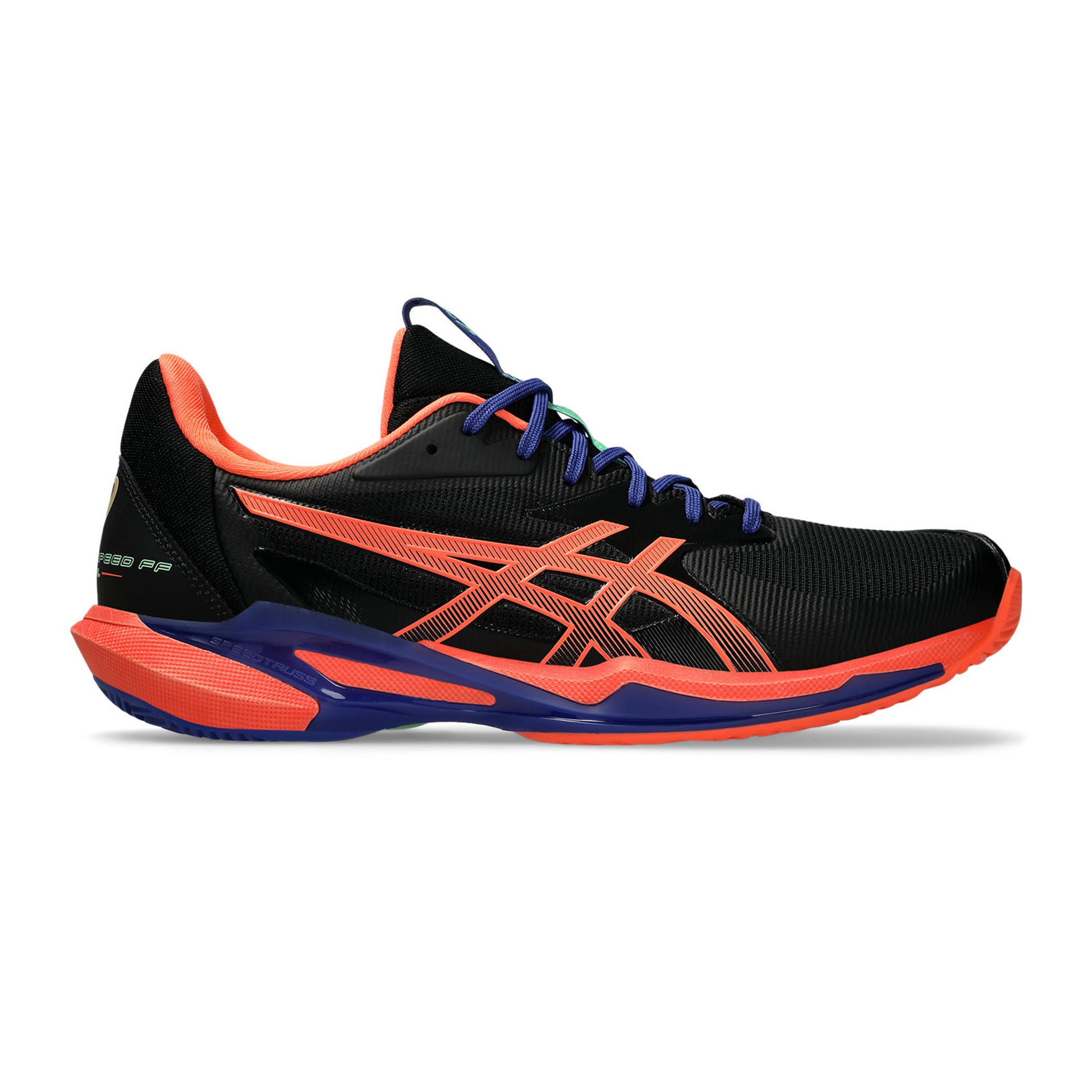 ASICS Solution Speed FF 3 Chaussures Padel Hommes-Noir,Orange