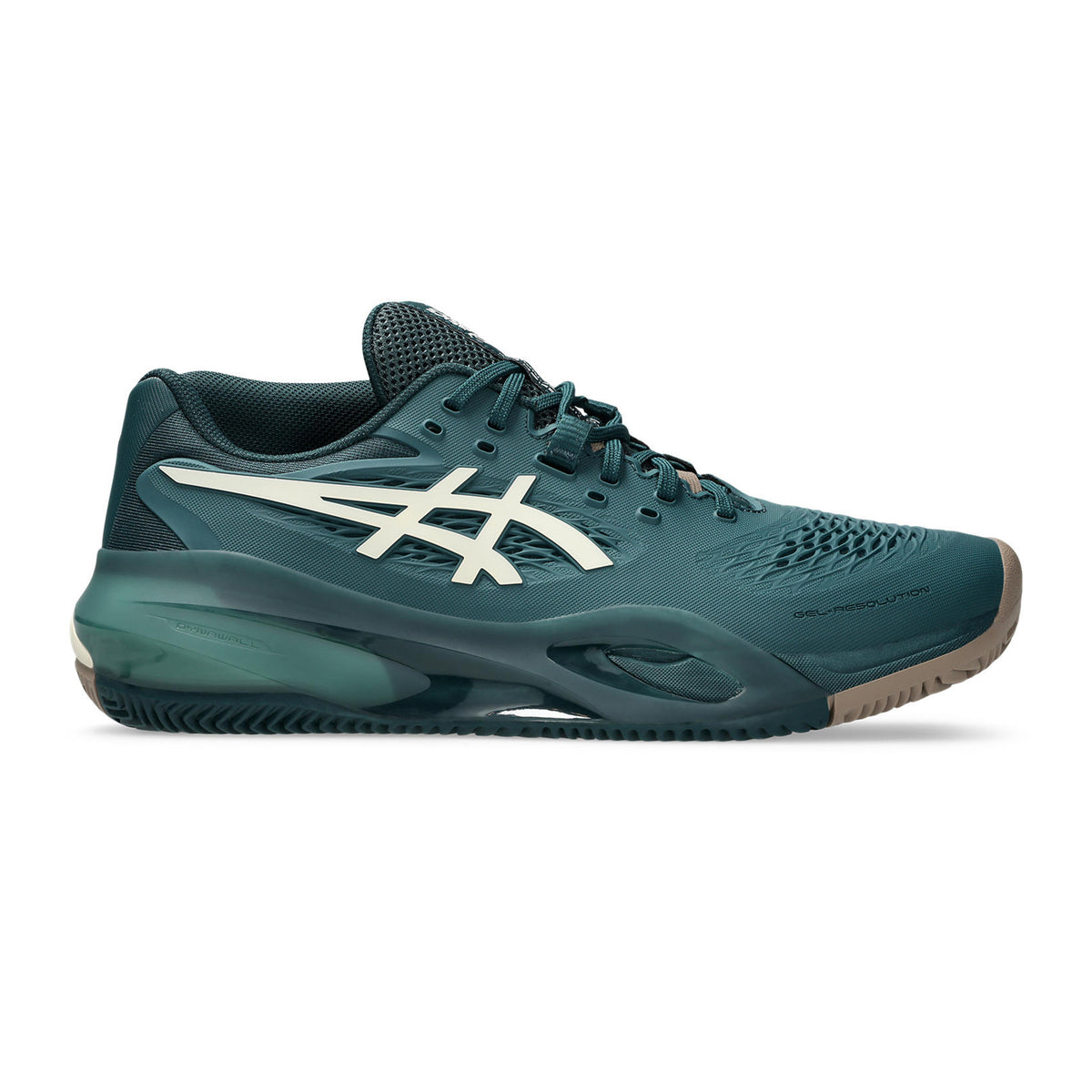 ASICS Gel-Resolution X Chaussure terre battue Hommes - vert foncé