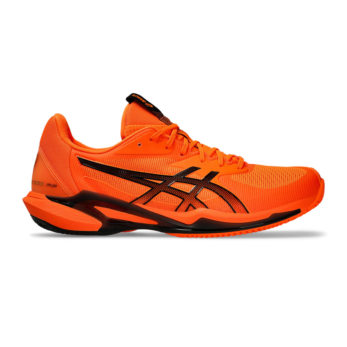 ASICS Solution Speed FF 3 Chaussure terre battue Hommes - orange fluo, noir