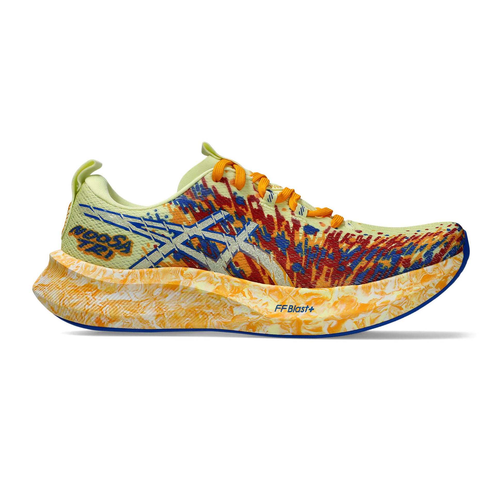 ASICS Noosa Tri 16 Chaussure de compétition Hommes-jaune, bleu