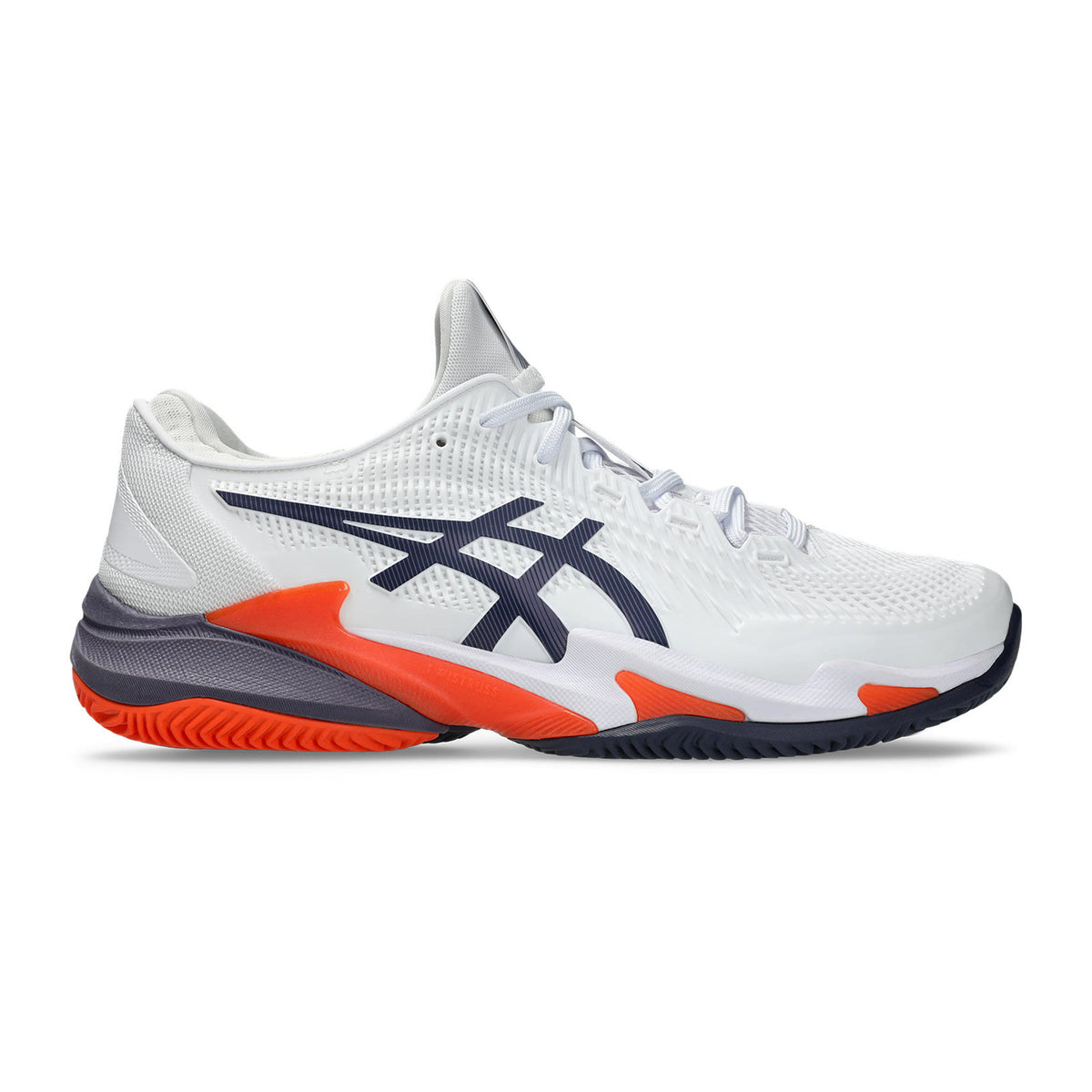 ASICS Court FF 3 Scarpa per terra rossa Uomini - bianco, blu scuro
