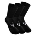Crew Chaussettes De Sport Pack De 3-Noir,Blanc