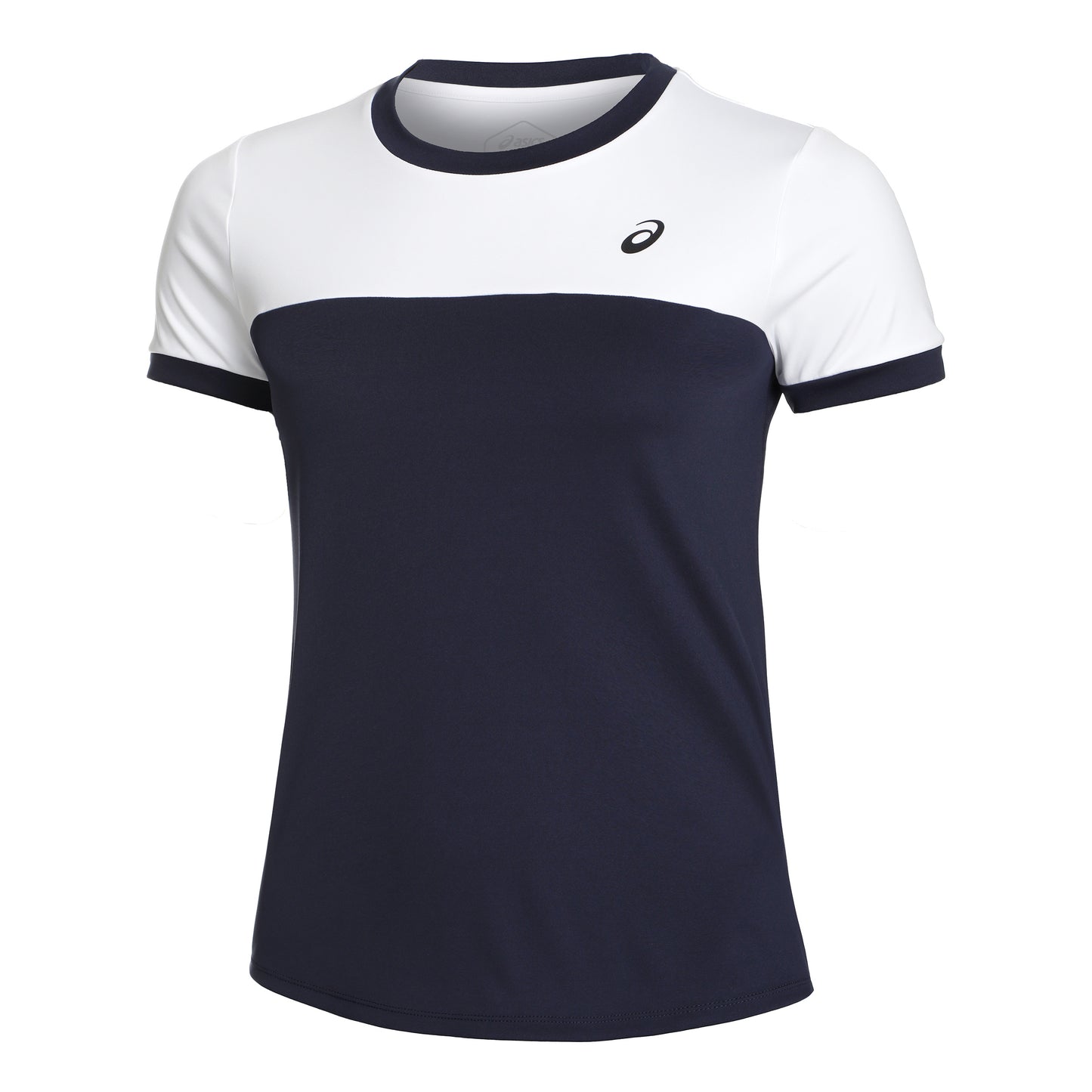 ASICS Court Maglietta Donna - blu scuro, bianco