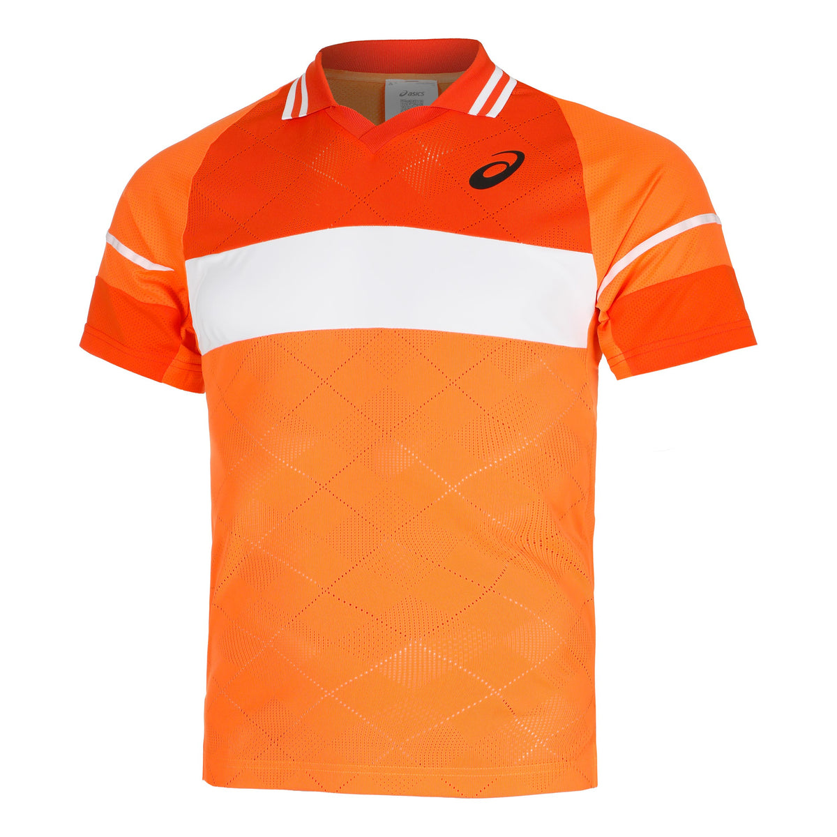 ASICS Match Actibreeze Polo Uomini - corallo, arancione