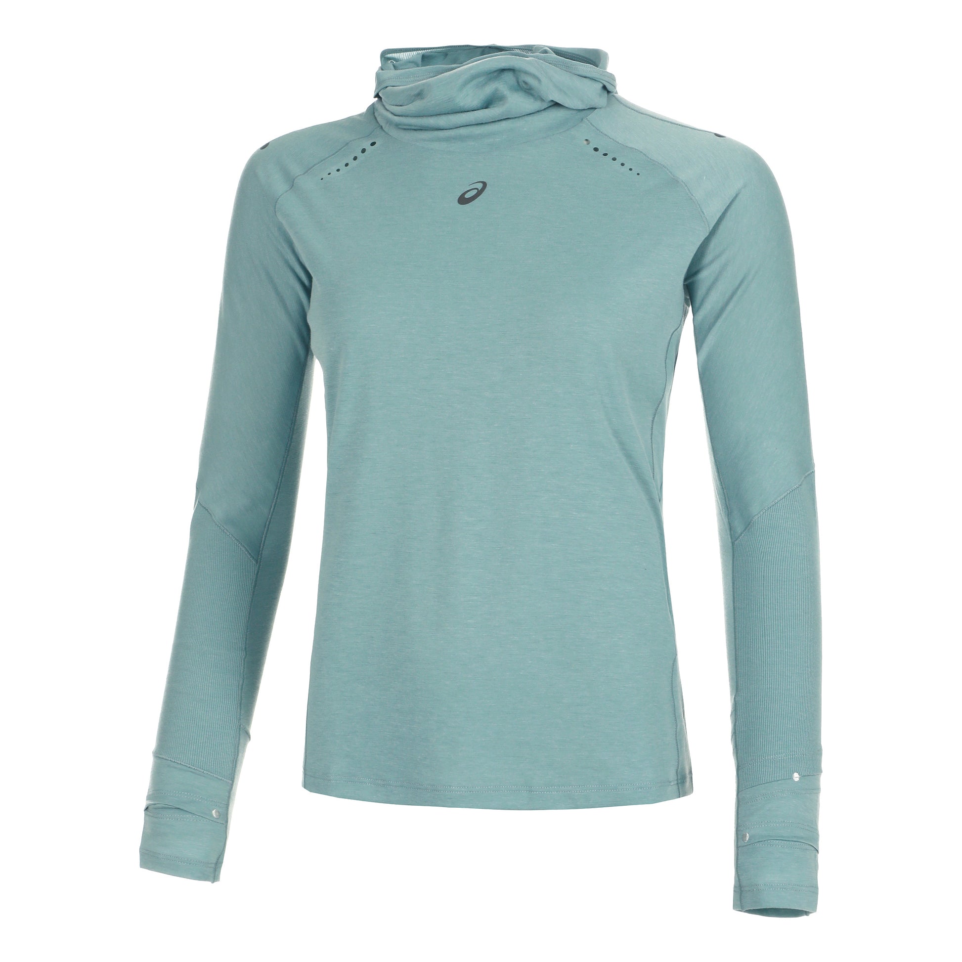 ASICS Metarun Winter Felpa con cappuccio Donna - salvia,