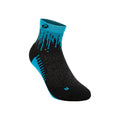 Performance Run Quarter Chaussettes de running Unisex - bleu, turquoise