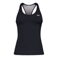 Heatgear Racer Canottiera Donna - nero, argento