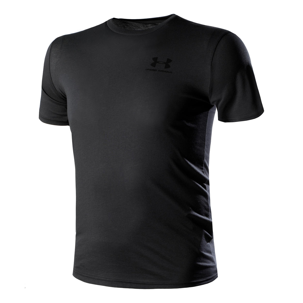 Under Armour Sportstyle Left Chest Maglietta Uomini-Nero