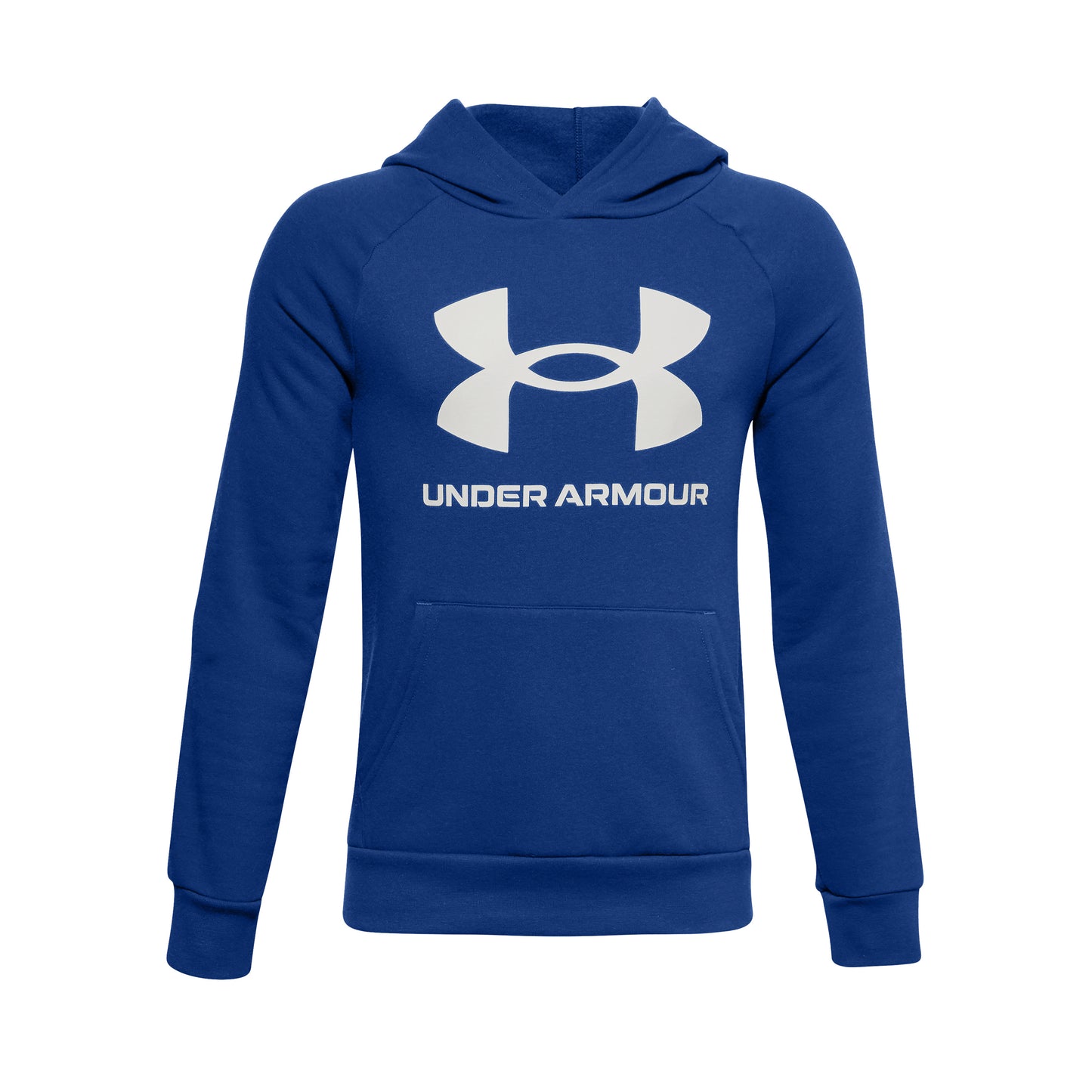 Under Armour Fleece Sweat à capuche Garçons - bleu, blanc