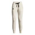 Fleece Pantalon survêtement Femmes - beige,