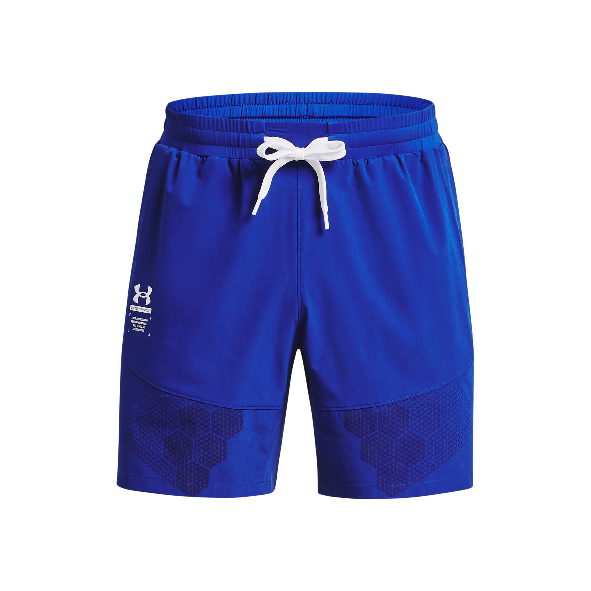 Under Armour Print Woven Pantaloncini Uomini - blu,
