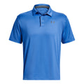 Tech Polo Herren - blau, schwarz
