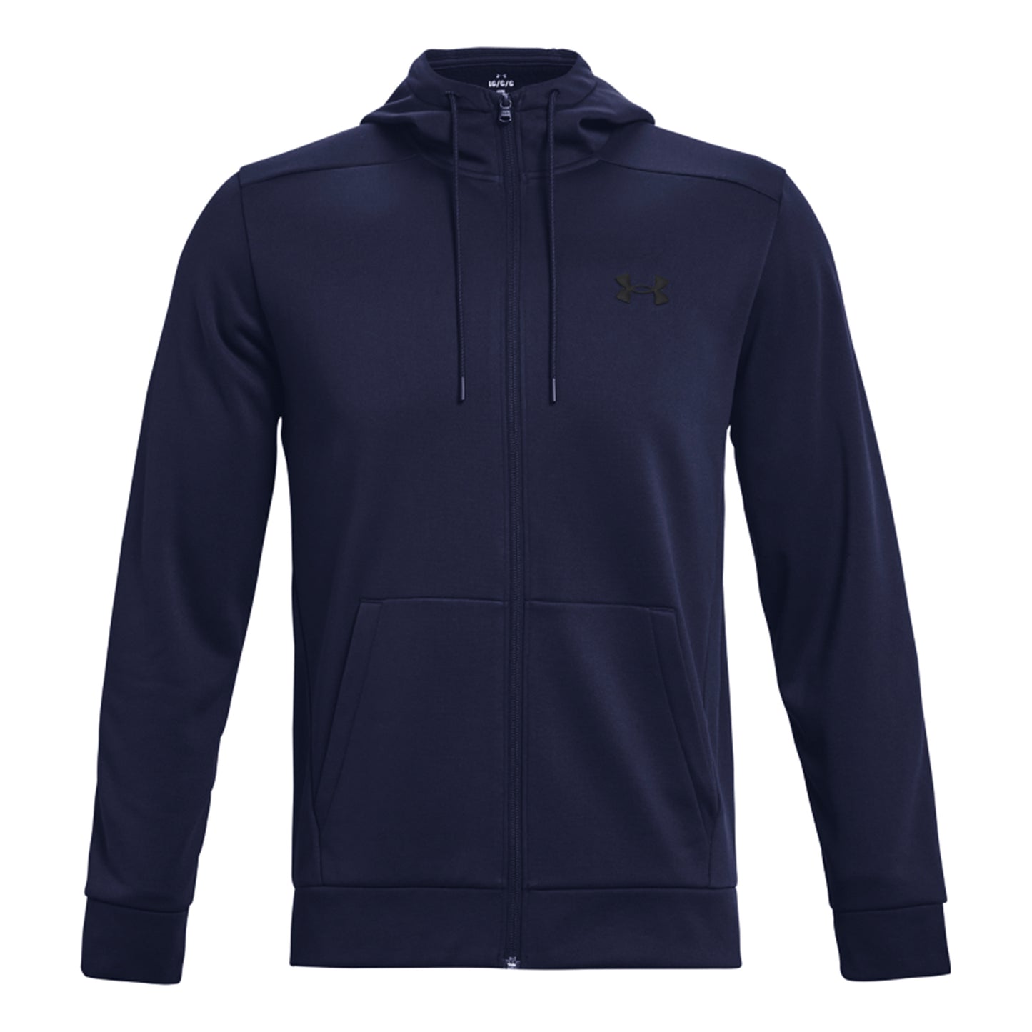 Under Armour Fleece Full Zip Felpa Uomini - blu scuro,