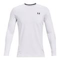 Coldgear Fitted Crew Haut manches longues Hommes - blanc,