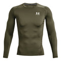 Heatgear Comp Longsleeve Herren - oliv,