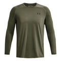 Heatgear Fitted Longsleeve Herren - oliv,