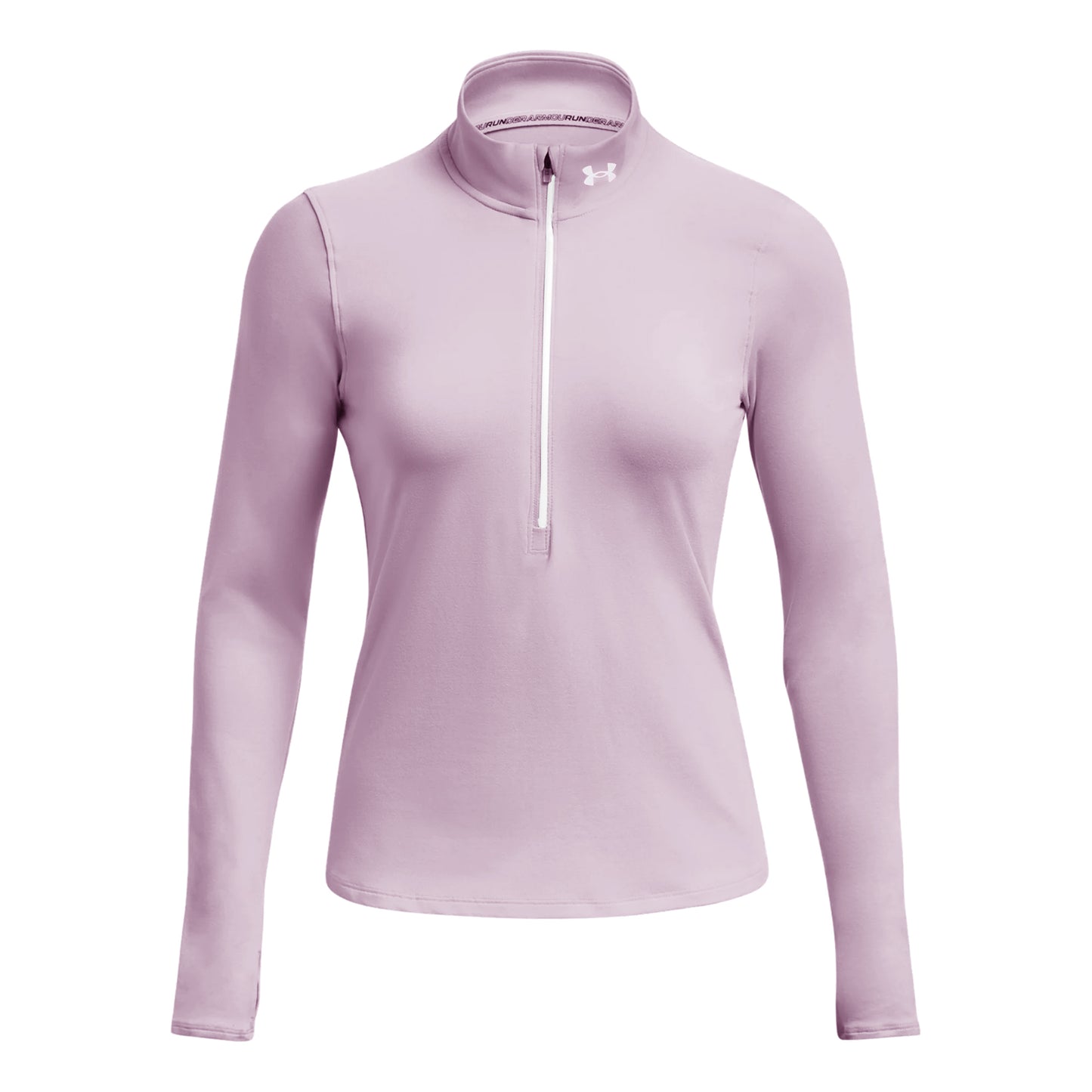 Under Armour Qualifier Run Half-Zip Manica lunga Donna - viola,
