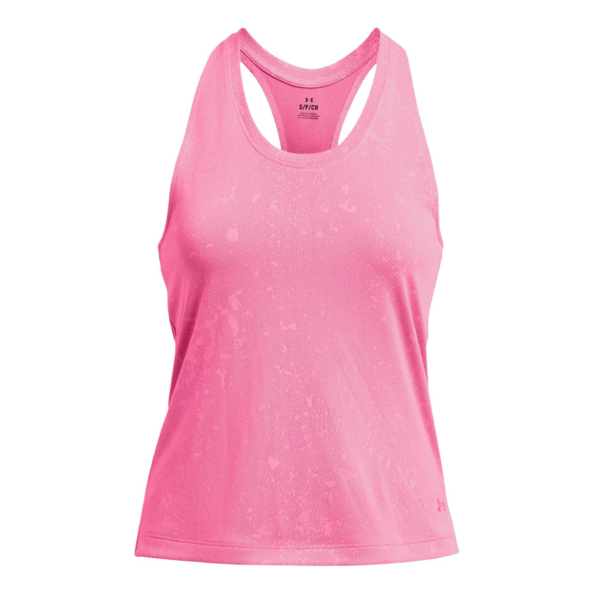 Under Armour Streaker Splatter Singlet Maillot De Course Femmes-Pink