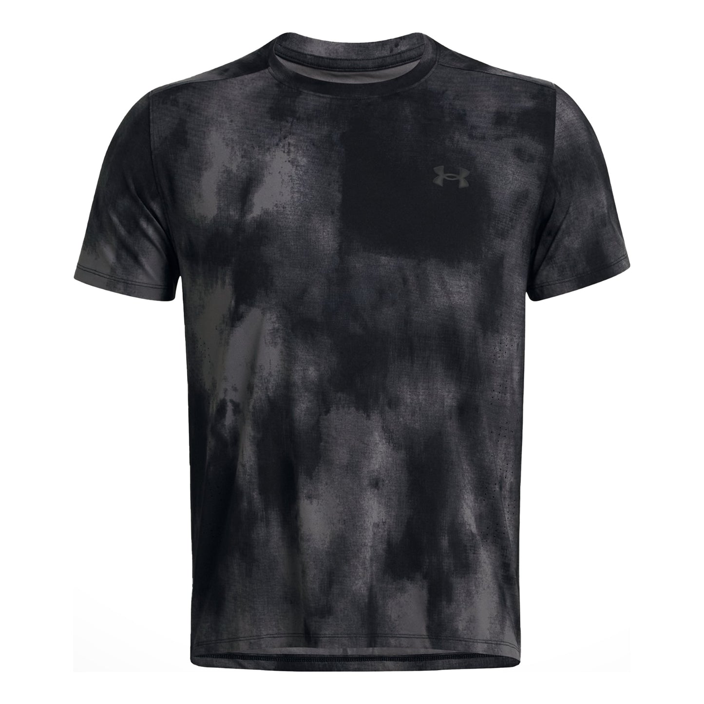 Under Armour Laser Wash Laufshirt Herren - schwarz, grau