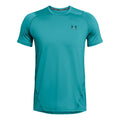 Heatgear Fitted T-shirt Hommes - bleu, vert