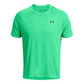 Tech Textured T-shirt Hommes - vert,