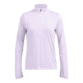 Tech 1/2 Zip-Twist Haut manches longues Femmes - lilas,