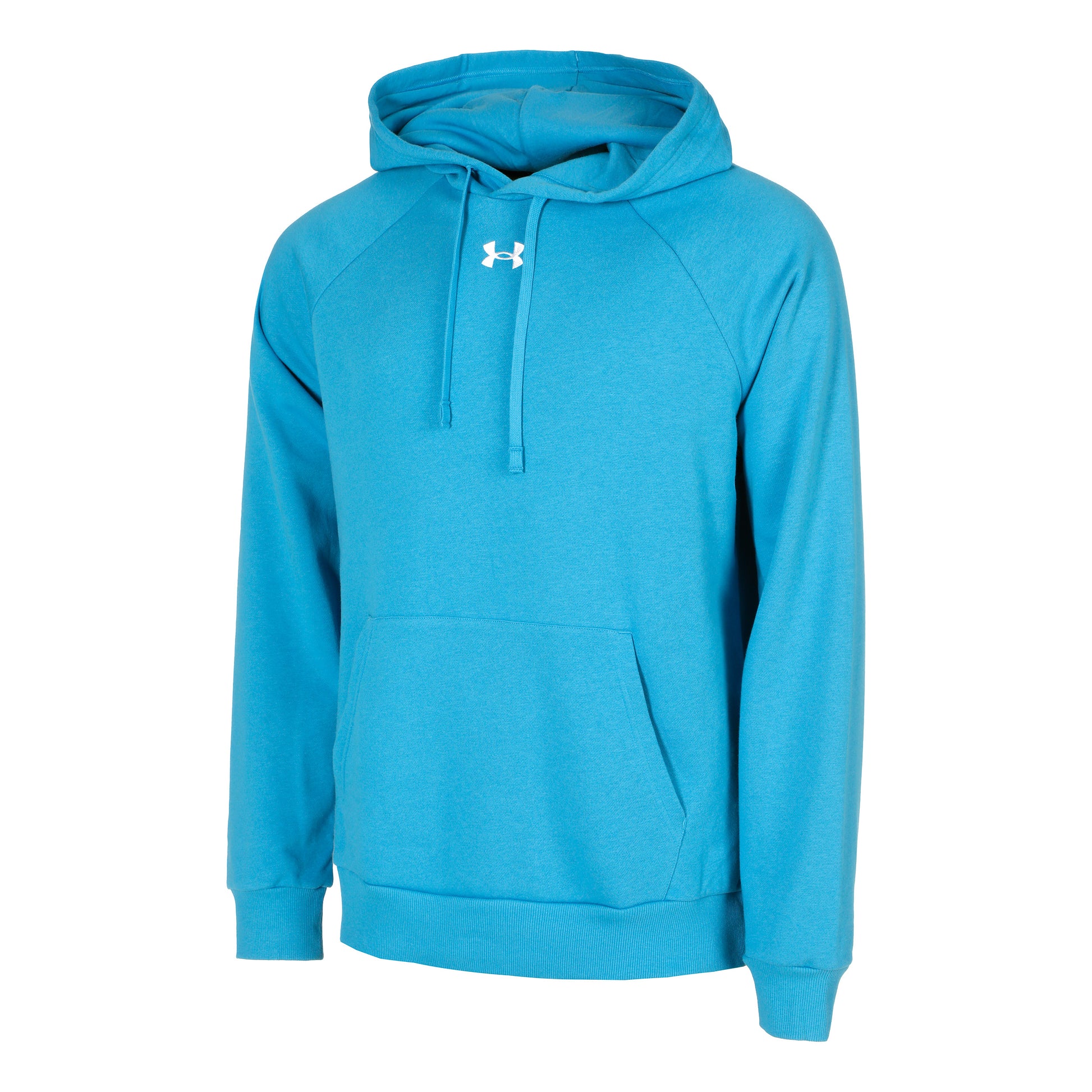 Under Armour Rival Fleece Felpa Con Cappuccio Uomini-Turchese