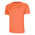 Tech Textured T-shirt Hommes - orange,