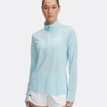 Tech Half-Zip Haut Manches Longues Femmes-Mint