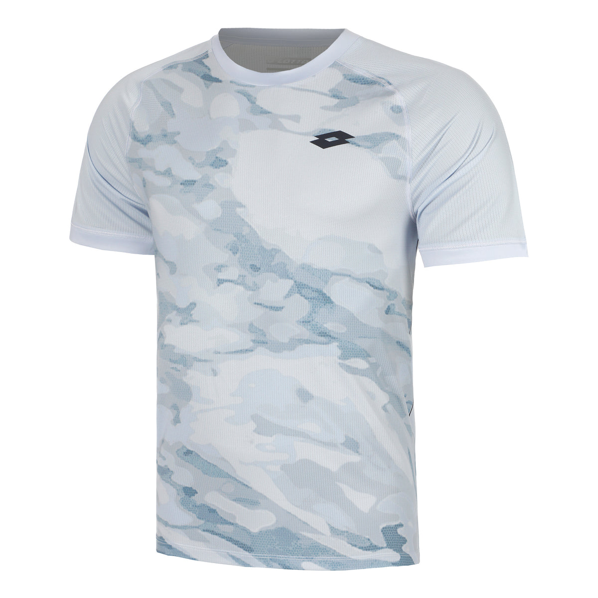 Lotto Tech Maglietta Uomini - grigio-blu,