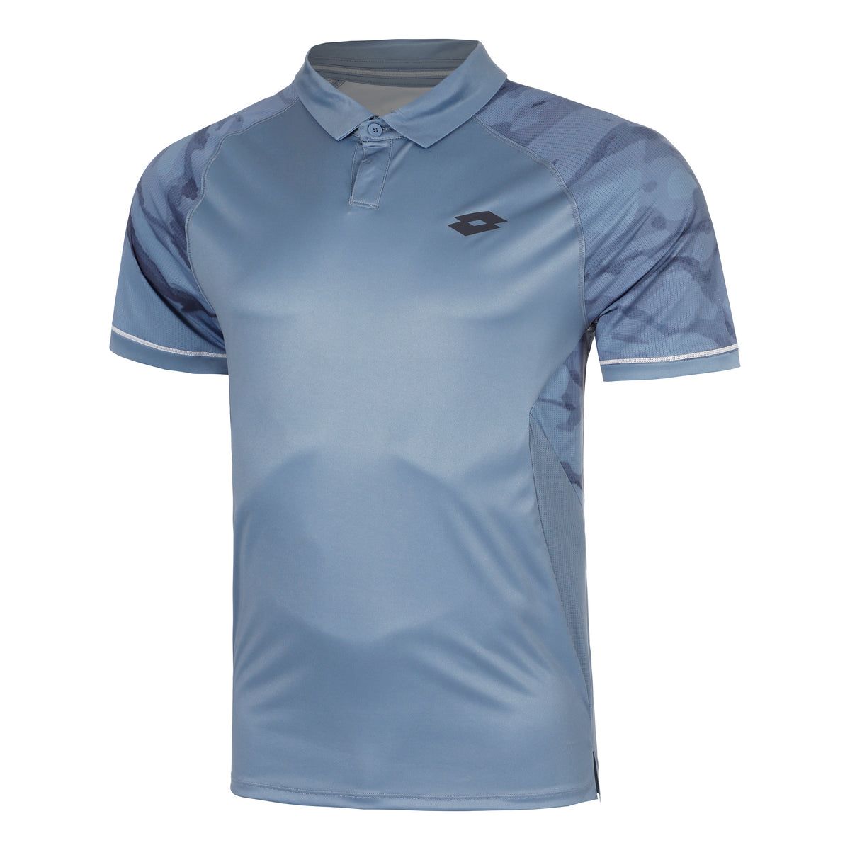 Lotto Tech Polo Hommes - bleu gris,