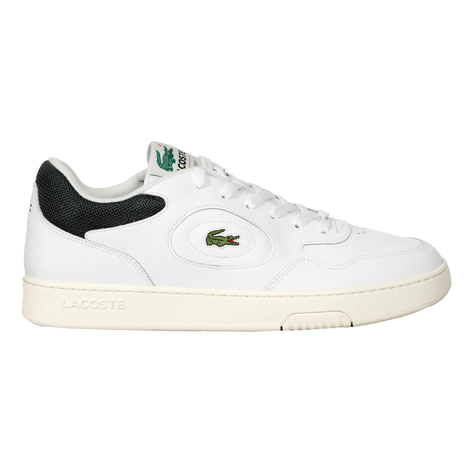Lacoste Lineset Baskets Hommes - blanc, vert foncé