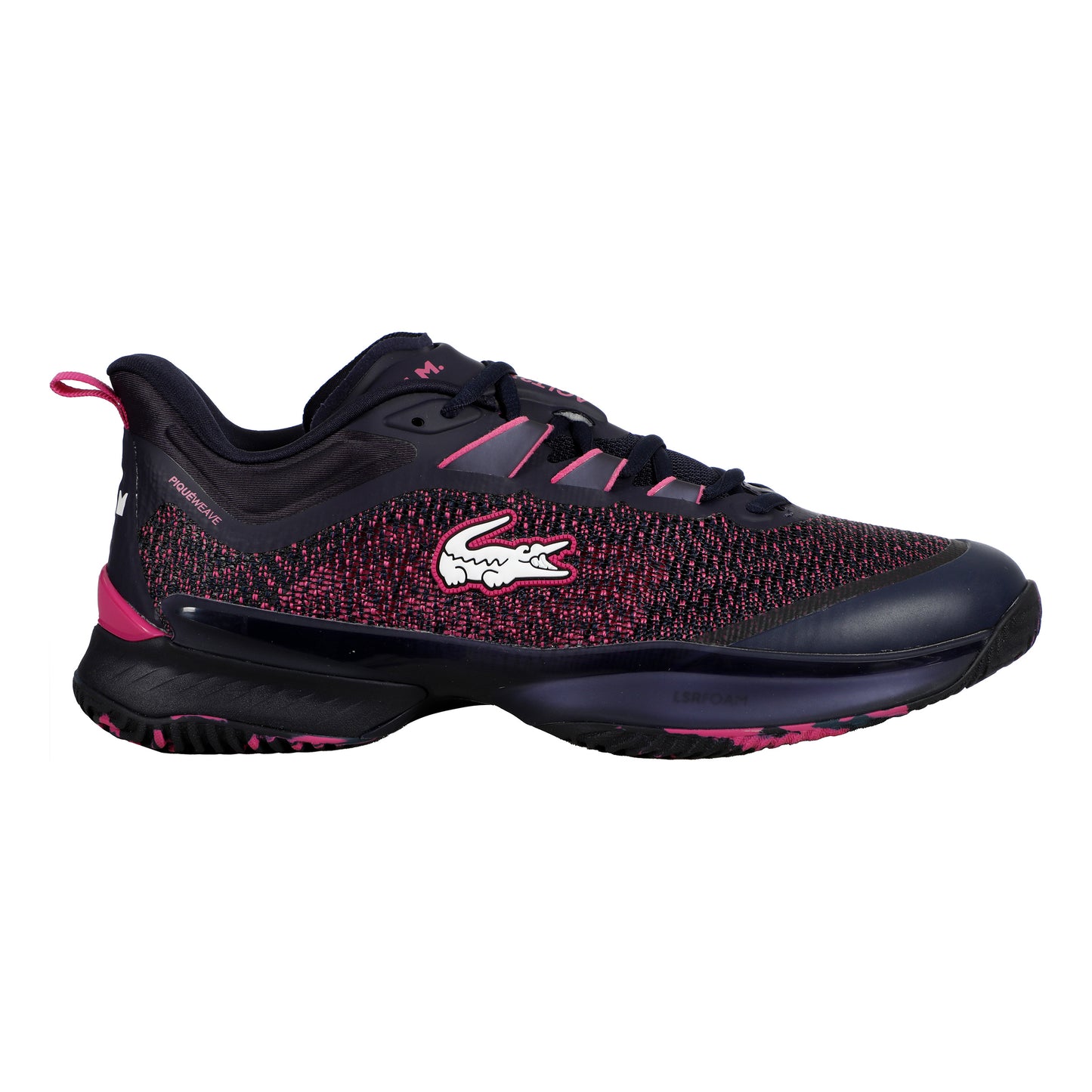 Lacoste Medvedev AG-LT ULTRA Sandplatzschuh Herren-Dunkelblau,Pink