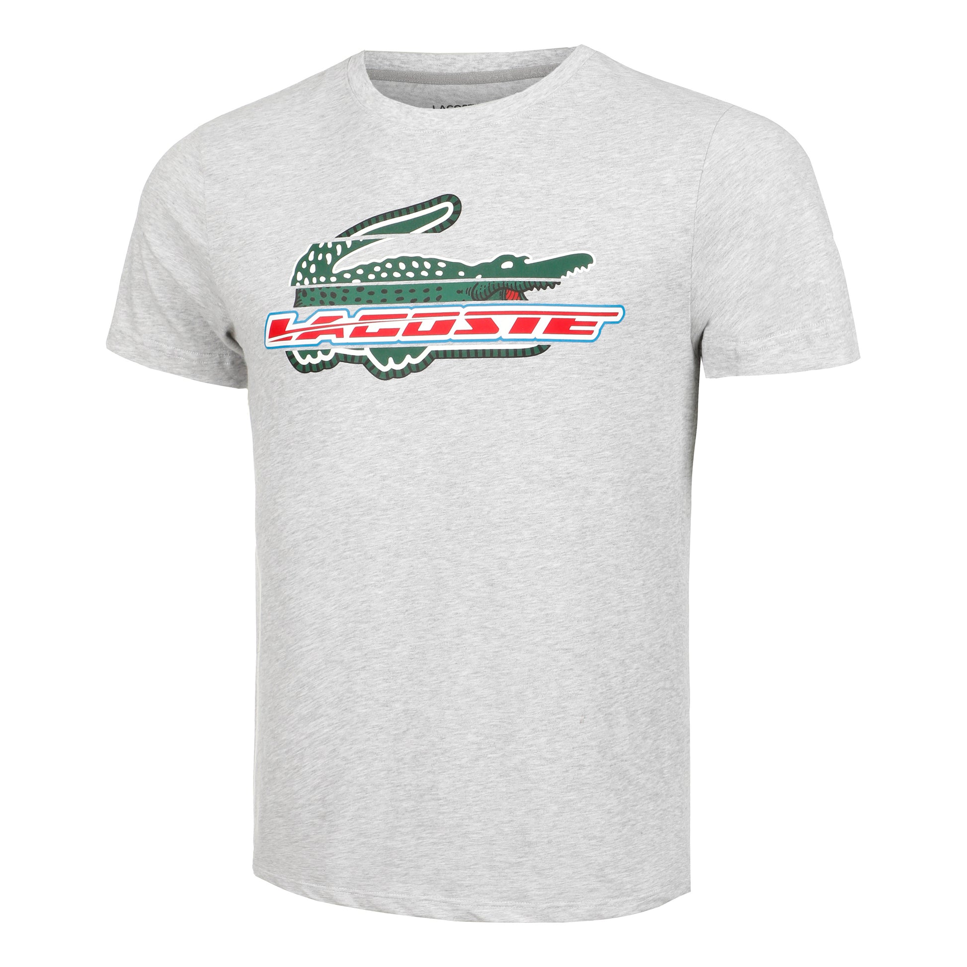 Lacoste Tee T-shirt Hommes - orange, bleu