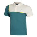 Polo Uomini - color petrolio, bianco
